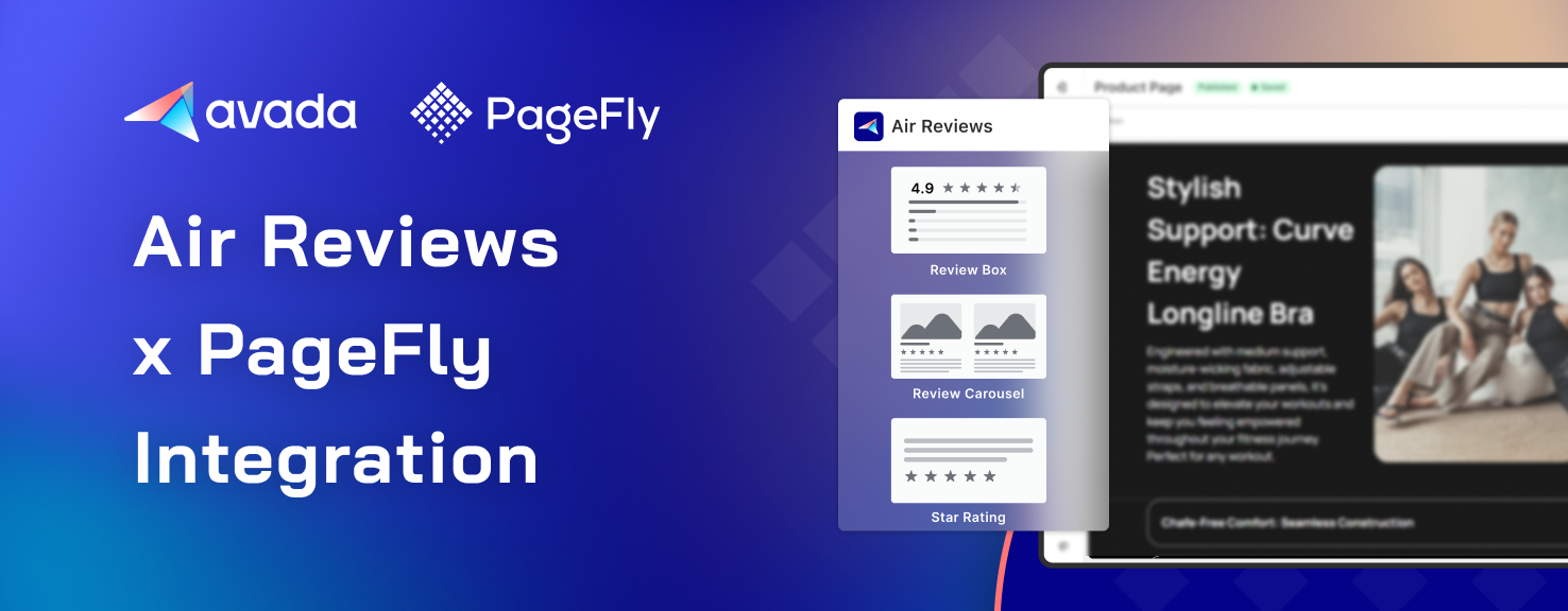 Air Reviews x PageFly