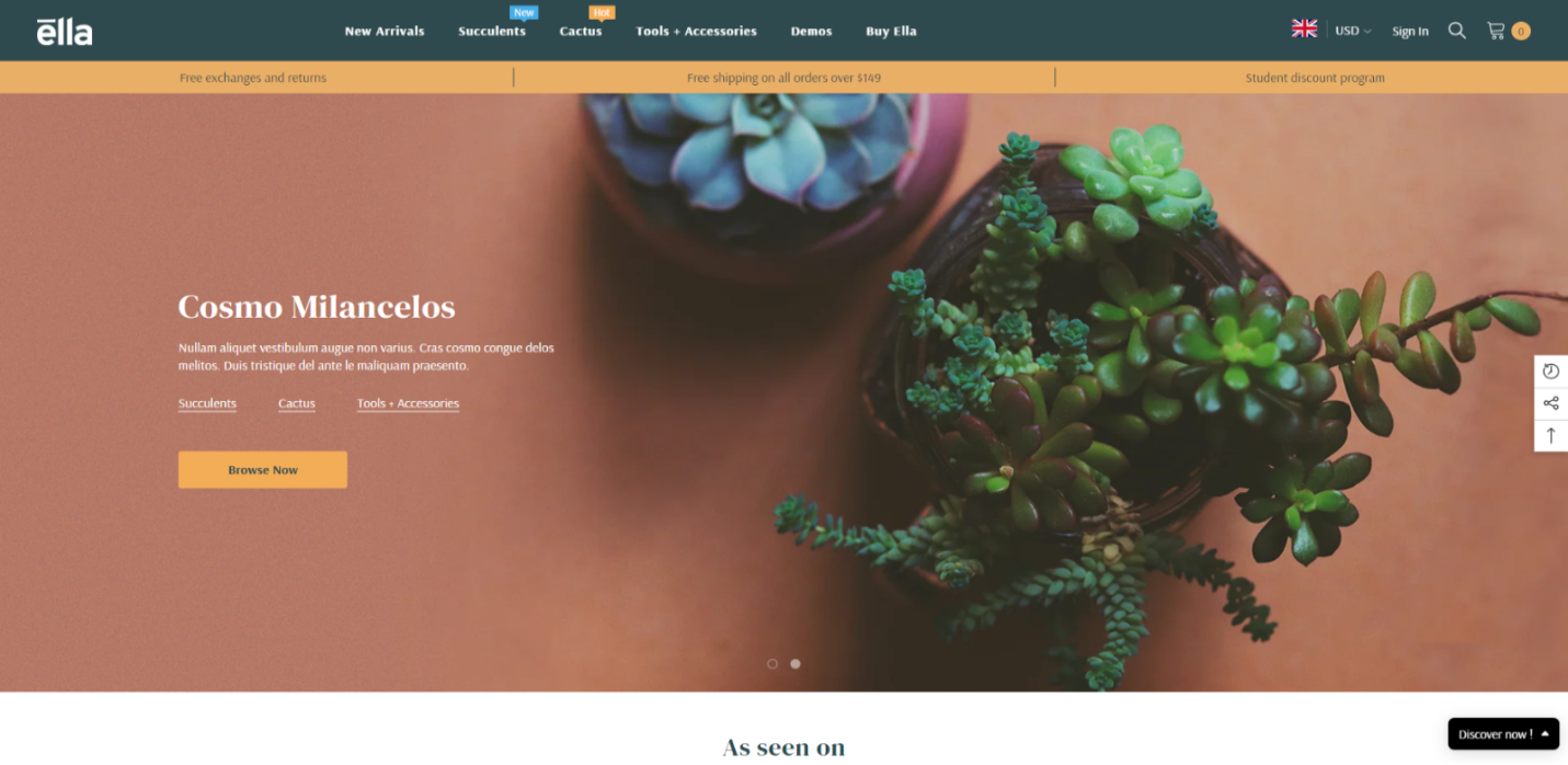 Ella theme