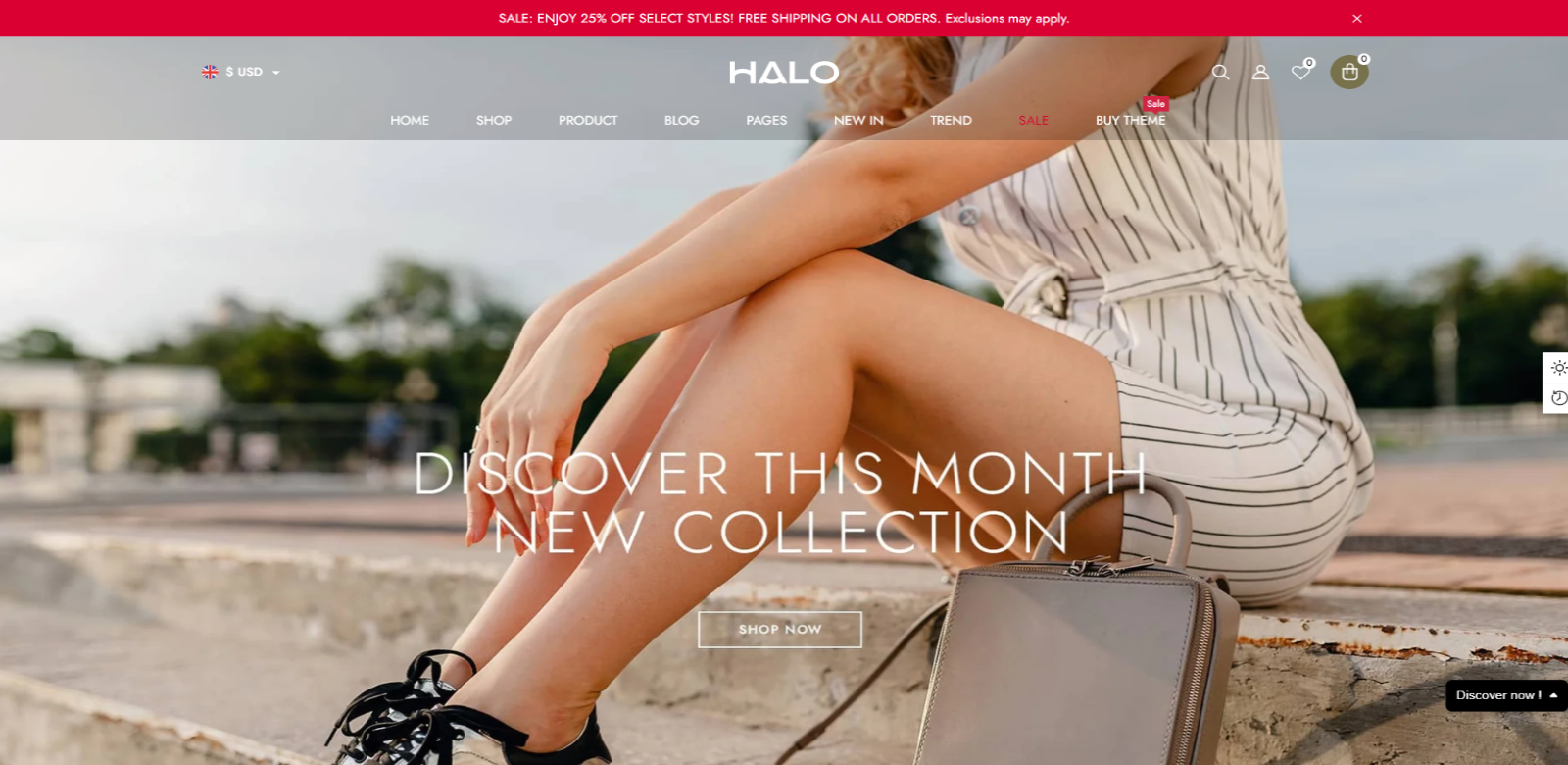 Halo theme